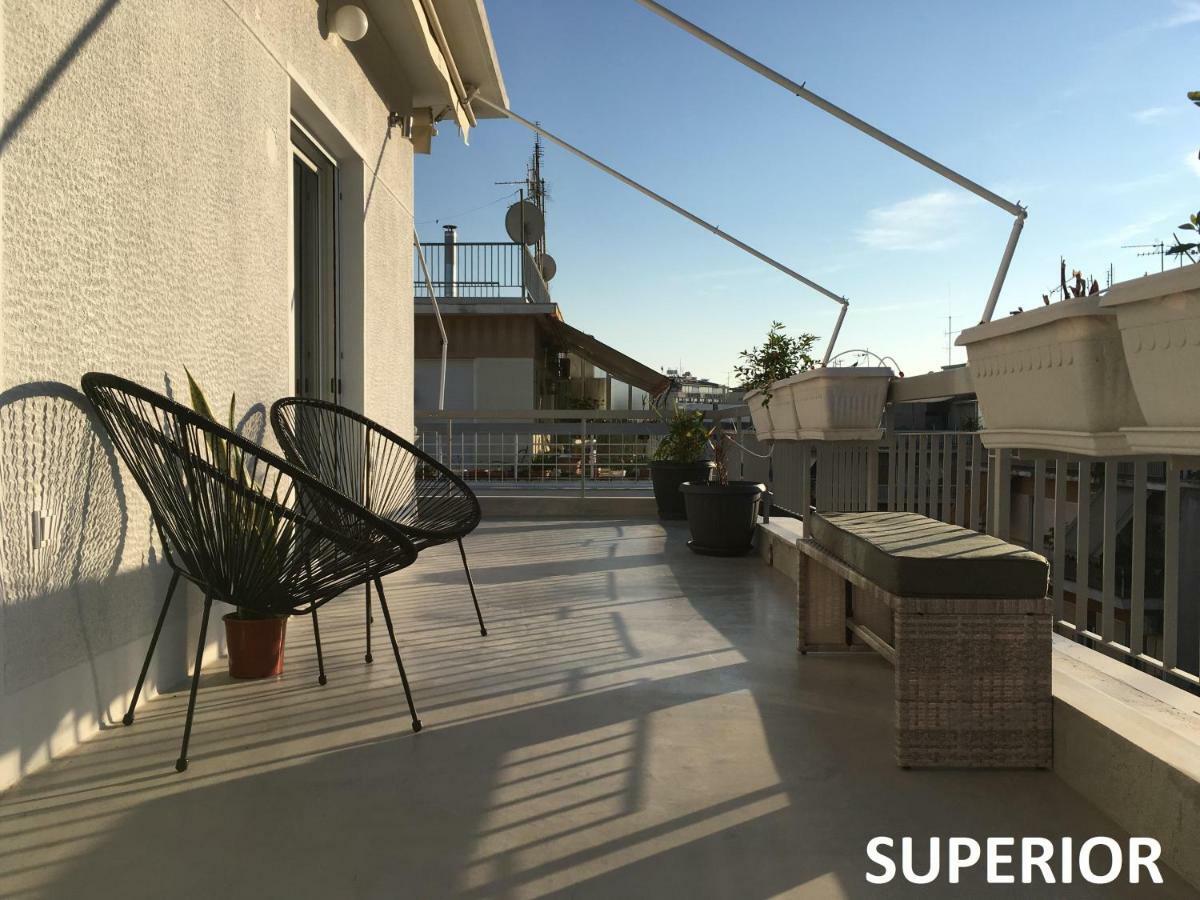 Sunkissed Rooftop Apartments Athena Bagian luar foto